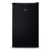 Imagem da oferta Frigobar Midea 124L 127v 60hz -  MRC12B1