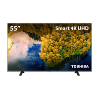 Imagem da oferta Smart TV DLED Toshiba 55'' 55C350LS 4K VIDAA 3 HDMI 2 USB Wi-Fi - TB011M