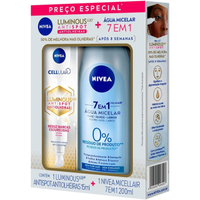 Imagem da oferta Kit Nivea Luminous 630 Antiolheiras 15ml + Nivea Água Micelar 7 em 1 200ml