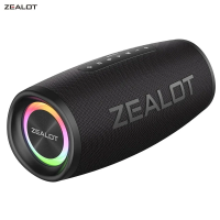 Imagem da oferta Caixa de Som Bluetooth ZEALOT S56 40W RGB IPX6