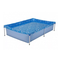 Imagem da oferta Piscina estrutural retangular Mor 001002 com capacidade de 1000 litros de 1.89m de comprimento x 1.26m de largura azul