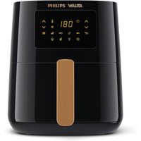 Imagem da oferta Fritadeira Airfryer Conectada Série 5000 Walita Preta 4,1L  1400W - RI9255/81