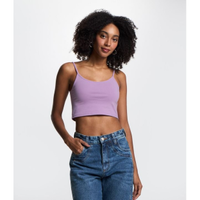 Imagem da oferta Blusinha de Alça Cropped em Cotton