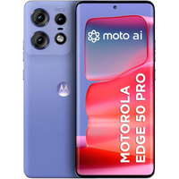 Imagem da oferta Smartphone Motorola Edge 50 Pro 5G 256GB 24GB Ram Boost 50MP Ultra-Pixel AI Camera IP68 NFC - Lilac - Silicon Leather