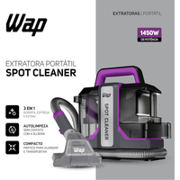 Imagem da oferta WAP Extratora Portátil Spot Cleaner W3 3 em 1 Borrifa Esfrega e Extrai com Sistema de Autolimpeza 1450W 220V