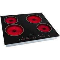 Imagem da oferta Cooktop Vitrocerâmico 4 Bocas 220v/60hz Midea - CCA40P2