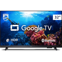 Imagem da oferta Smart TV Philips 32" Google TV HD Comando de Voz HDR10 WiFi 5G Bluetooth 3 hdmi - 32PHG6918/78