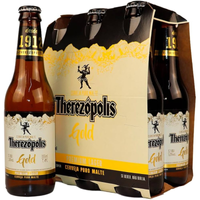 Imagem da oferta Pack de Cerveja Therezopolis Gold Lager - 355ml 6 Unidades