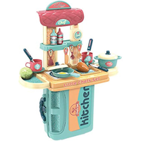 Imagem da oferta Cozinha Infantil 3 em 1 Kit Maleta Chef Brinquedo MC1006