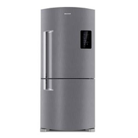 Imagem da oferta Geladeira Brastemp Frost Free Inverse 588 litros cor Inox com Smart Bar BRE85AK - Geladeira / Refrigerador Inverse