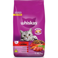 Imagem da oferta Ração Whiskas Carne Para Gatos Adultos - 10,1Kg