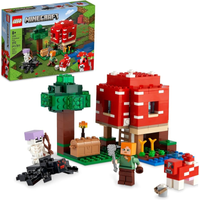 Imagem da oferta LEGO Minecraft A Casa Cogumelo 21179 Kit Incrível (272 Peças)