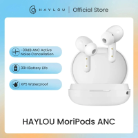 Imagem da oferta (Moedas) Fone de Ouvido Haylou Moripods ANC Bluetooth 5.2