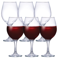 Imagem da oferta Conjunto de Taças para Vinho Tinto Ruvolo One Bordeaux 600ml 6 Peças