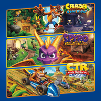 Imagem da oferta Jogo Pacote Triplo Crash + Spyro - PS4