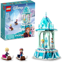 Imagem da oferta LEGO Set Disney Princess 43218 Carrossel Magico de Anna e Elsa 175 peças