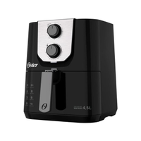 Imagem da oferta Fritadeira Elétrica sem Óleo/Air Fryer Oster Black Perform Timer 4,5L OFRT510