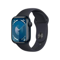 Imagem da oferta Apple Watch Series 9 GPS Caixa Meia-noite de Alumínio 41mm Pulseira Esportiva Meia-noite P/M