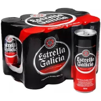 Imagem da oferta Pack de Estrella Galicia Galicia Pilsen LT 350ml 12 Unidades