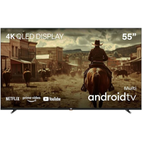 Imagem da oferta Smart TV Qled 55" 4K Multi Android 3HDMI 2USB - TL073M