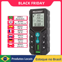 Imagem da oferta MILESEEY-Telêmetro a laser digital fita métrica bolha horizontal dupla D2 40m 60m 100m 120m