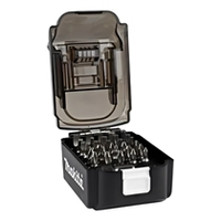 Imagem da oferta Jogo de Bits Makita com 31 Peças + Estojo em Formato de Bateria B-68317