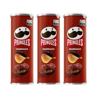 Imagem da oferta Kit Batata Pringles Churrasco 109g 3 Unidades