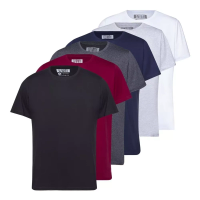 Imagem da oferta Kit 6 Camisetas Masculinas Lisa Basica 100% Algodão Premium