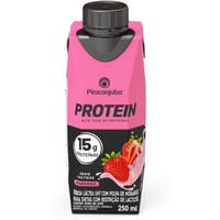 Imagem da oferta Piracanjuba Protein 15g Zero Lactose Sabor Morango - 250ml