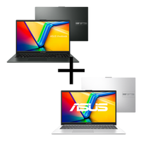 Imagem da oferta Kit Notebooks Asus Vivobook Go 15 Ryzen 5-7520U 8GB SSD 512GB KeepOS E1504FA-NJ732 + Vivobook Go 15 i3-N305 4GB SSD 256GB KeepOS E1504GA-NJ447