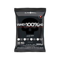 Imagem da oferta Whey Protein Black Skull 100% HD (Refil) - 900g