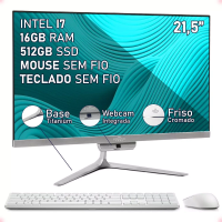 Imagem da oferta All In One Intel Core I7 16gb Ssd 512gb 21,5 Strong Tech