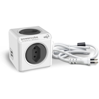 Imagem da oferta Filtro de Linha ELG PowerCube 4 Tomadas + 2 USB 2.4A com Cabo 1,5m Bivolt - PWC-X4U