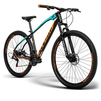 Imagem da oferta Bicicleta GTS M1 Freio Disco 21V Shimano Tourney Suspensão I-Vtec GX Lite