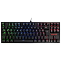 Imagem da oferta Teclado Mecânico Gamer Redragon Kumara Anti-Ghosting RGB Switch Outemu Blue ABNT2 Preto PT - K552RGB-1 (PT-BLUE)