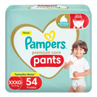 Imagem da oferta Fralda Premium Care Pants Xxxg 54 Unidades Pampers