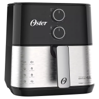 Imagem da oferta Fritadeira sem óleo air fryer Oster OFRT520-127 inox compact 4,6L 127v