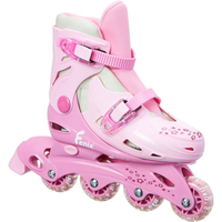 Imagem da oferta Patins 4 Rodas Ajustáveis Fenix Rosa