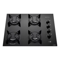 Imagem da oferta Cooktop 4 Bocas Preto Com Mesa Vidro Atlas Agile Up Bivolt