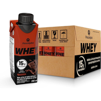 Imagem da oferta Pack Piracanjuba Protein 15g Zero Lactose Sabor Chocolate - 12 Unidades de 250ml