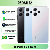 Imagem da oferta Smartphone Xiaomi Redmi 12 4G 8GB RAM 256GB 6,79" - Versão Global