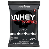 Imagem da oferta Whey Protein Black Skull Turbo Refil - 907G