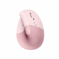 Imagem da oferta Mouse Sem Fio Logitech Lift Vertical - Rosa