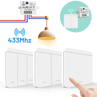 Imagem da oferta Interruptor de Luz sem Fio Inteligente 3 Botões