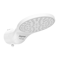 Imagem da oferta Ducha Moment 4 Temperaturas Zagonel 5500W Branca 127V