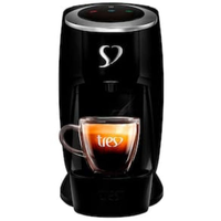 Imagem da oferta Cafeteira Espresso TRES Touch Automática Multibebidas - Preta Preto / 220