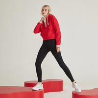 Imagem da oferta Blusão com Capuz Fila Half Zip - Feminino Tam GG