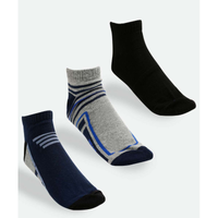 Imagem da oferta Kit 3 Pares Meias Cano Curto Masculina Esportivas