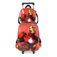 Imagem da oferta Kit Mochila e Lancheira Luxcel Avangers Disney Ic41602agv