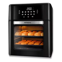 Imagem da oferta Fritadeira Elétrica sem Óleo/Air Fryer Mondial Forno Oven 12L - AFON-12L-FB